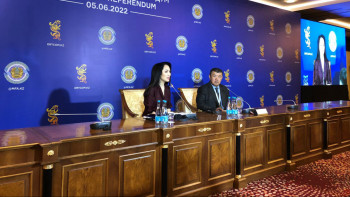 Фотография к новости: Референдум. Сайлаушылардың белсенділігі өте жоғары – қырғызстандық бақылаушы