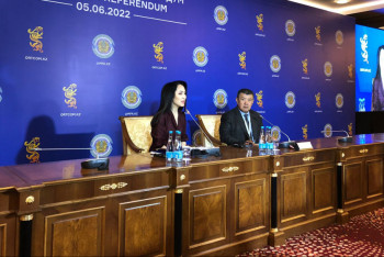 Фотография к новости: Референдум. Сайлаушылардың белсенділігі өте жоғары – қырғызстандық бақылаушы