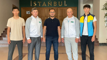 Фотография к новости: Еліміздің ұлттық спорт өкілдері Ыстанбұлға аттанды