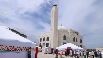 Фотография к новости: Ақтауда жаңа мешіт ашылды