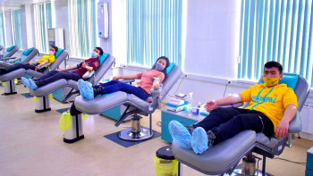 Фотография к новости: Республикадағы қан орталықтары шетелдікінен кем емес - ДСМ