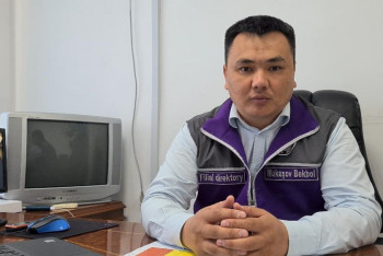 Фотография к новости: Атырауда жол жөндеу жұмыстары қызып жатыр