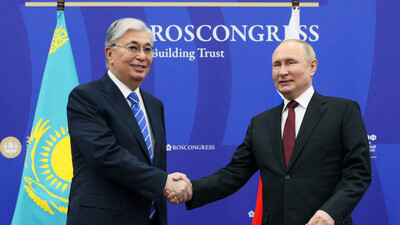 Қасым-Жомарт Тоқаев Ресей Президенті Владимир Путинмен кездесті