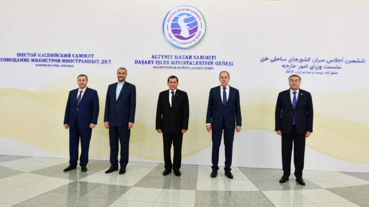 Ашхабадта Каспий маңы мемлекеттерінің сыртқы істер министрлерінің кеңесі өтті