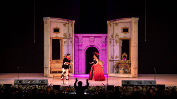 Фотография к новости: Ақтөбеліктер «Жібек саты» операсын тамашалады