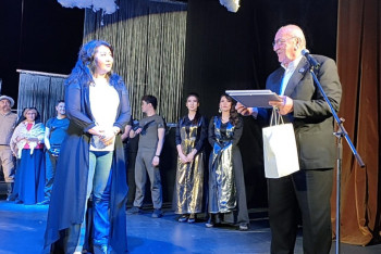 Фотография к новости: Маңғыстау театры халықаралық фистивальде жүлделі болды