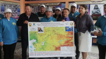 Фотография к новости: Ақмолалық өлкетанушылар Орынбарға барып қайтты