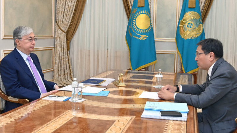 Президент Алматы қаласының әкімін қабылдады