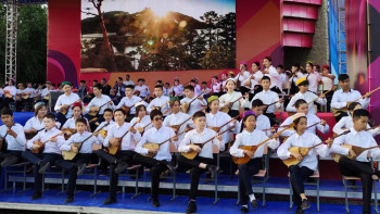 Фотография к новости: Ақтөбе аспанында күй қалықтады