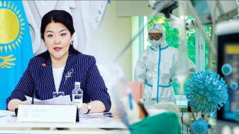 Фотография к новости: Ажар Ғиният: Пандемия қиындықтары ел медицинасын ширатып, дамудың жаңа арнасына бұрды