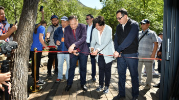 Фотография к новости: Түрген шатқалында визит-орталық ашылды