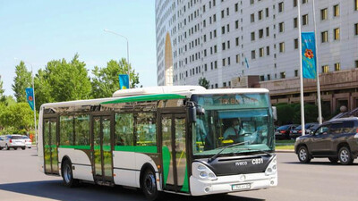 Астанада бірден 22 автобус жүру бағытын өзгертті