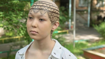 Фотография к новости: Елордада ауыр дертке қарсы күрескерлер туралы фильмінің жабық көрсетілімі өтіп жатыр