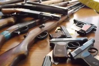 Фотография к новости: Таразда қаңтарда ұрланған қару көмілген қойма табылған