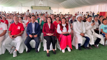 Фотография к новости: Ақтөбеге келген вице-министр құрылтайға қатысты