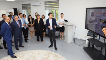 Фотография к новости: Ақтөбеге Мәдениет және спорт министрі келді 