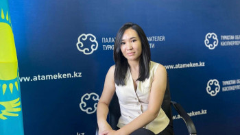 Фотография к новости: Жанна Тілеубекова: Түркістанда алғаш рет «Кәсіпкерлік қырандары» жобасы ұйымдастырылды