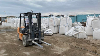 Фотография к новости: Қызылордада кәсіпорын құрылысқа қажетті құрғақ қоспалар өндіреді