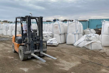 Фотография к новости: Қызылордада кәсіпорын құрылысқа қажетті құрғақ қоспалар өндіреді