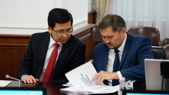 Фотография к новости: Смайылов екі министрге үйіп-төгіп тапсырма берді