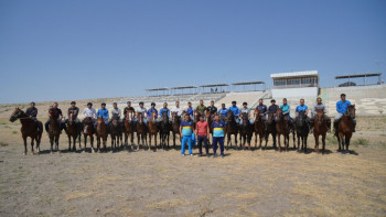 Фотография к новости: Дүниежүзілік көшпенділер ойындары. Ұлттық құрама дайындықты күшейтті