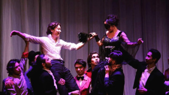 Фотография к новости: «Жаңа ғасыр театры» Маңғыстауда