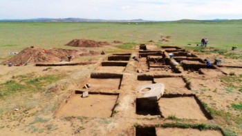 Фотография к новости: Моңғолиядағы түркі дәуірі ескерткіштерін қазу жұмыстары жалғасады