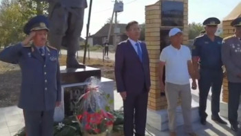 Фотография к новости: Ұлы отан соғысы  батырларының құрметіне мемориалдық кешен ашылды