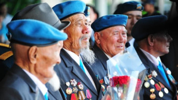 Фотография к новости: Соғыс ардагерлеріне берілетін әлеуметтік көмек көлемі артты