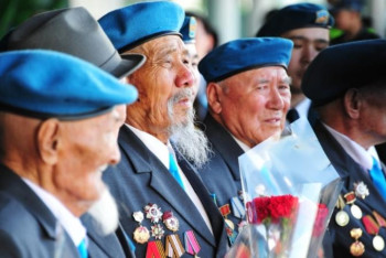 Фотография к новости: Соғыс ардагерлеріне берілетін әлеуметтік көмек көлемі артты