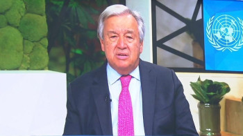 Фотография к новости: Біздің әлем аштық пен қақтығыстарға толы - БҰҰ бас хатшысы