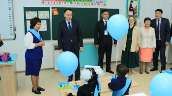 Фотография к новости: Қостанайда 320 балаға арналған жаңа мектеп ашылды