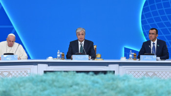 Фотография к новости: Президент әлемдегі шиеленістерді шешудің жолдарын атады