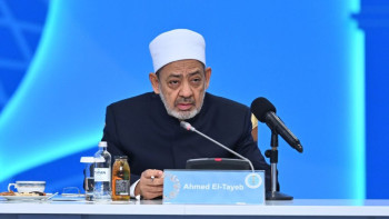 Фотография к новости: Өркениетті әлем бірнеше проблемадан зардап шегіп отыр – Әл-Азхардың бас имамы