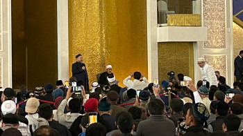 Фотография к новости: Бас мешітте Әл-Азһар шейхы уағыз айтты