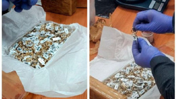 Фотография к новости: Алматы әуежайында Қытай азаматы Дубайға 84 млн теңгенің алтынын алып өтпек болған