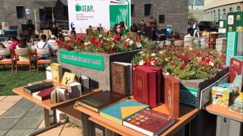 Фотография к новости: «Әр қазаққа бір кітап»: Kitaptime кітап фестивалі өтіп жатыр