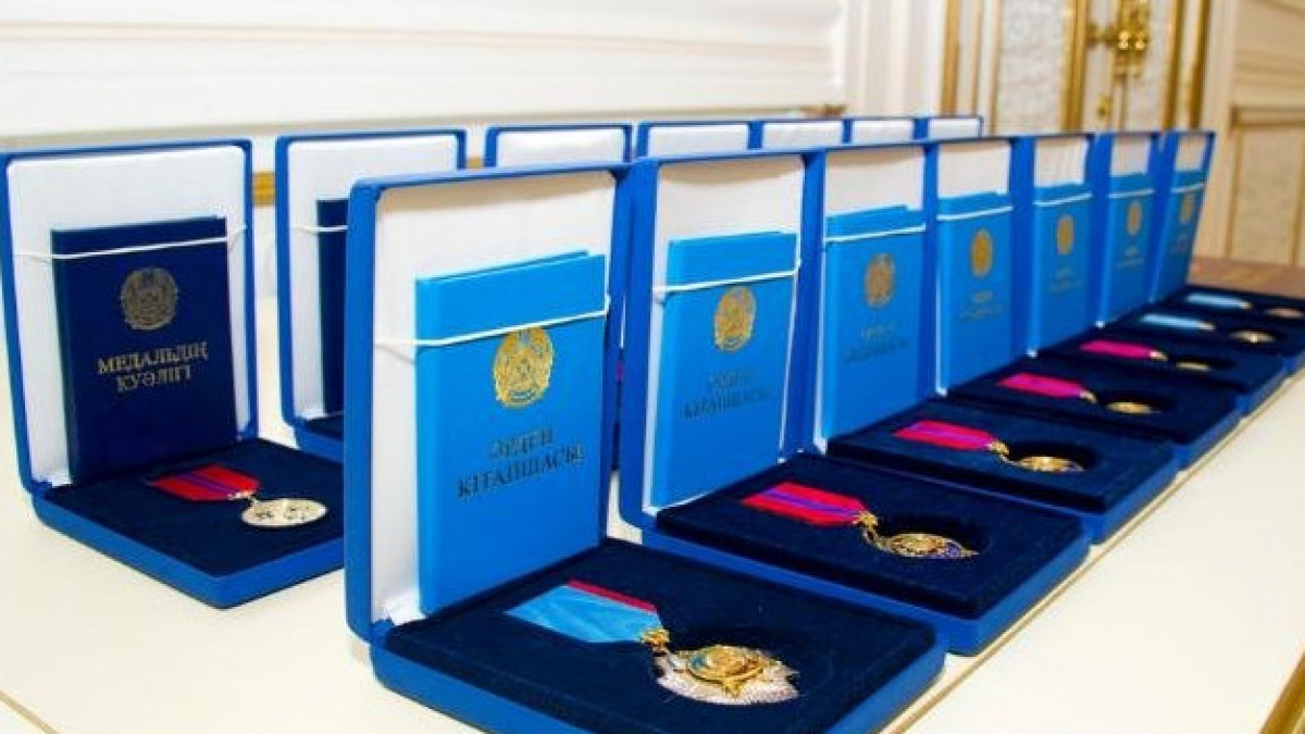 Павлодар өңірінің бірқатар азаматы мемлекеттік наградалармен марапатталды