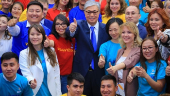 Фотография к новости: Тәуелсіз елдің ойы еркін, рухы азат ұрпағы өсіп келеді