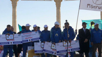 Фотография к новости: «Көкмойнаққа» құрмет