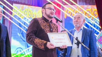 Фотография к новости: Есет батырдың 355 жылдығы. Рүстем Қайыртай - бас жүлде иегері