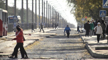 Фотография к новости: Созбалаңға салынған магистраль құрылысы салдарынан кәсіпкерлер зардап шекті