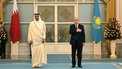 Ақордада Катар Әмірін қарсы алу іс-шарасы өтті