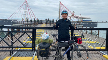 Фотография к новости: Ахмет үмітін арқалаған тілшінің жолы