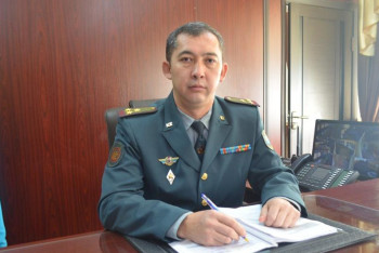 Фотография к новости: «Отанға адал қызмет ету». Маман жауынгерлік қызметтің қыр-сырымен бөлісті