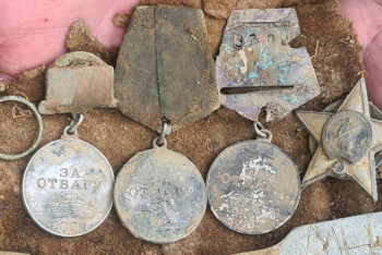 Фотография к новости: Калининград облысында соғыста хабар-ошарсыз кеткен қазақ жауынгерінің сүйегі табылды