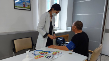 Фотография к новости: Елордалықтар инсульт қаупін анықтау үшін тегін тексерістен өтіп жатыр