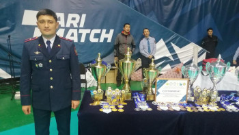 Фотография к новости: Полицей – форма, қару, жаттығу, норматив