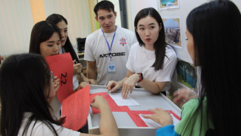 Фотография к новости: Ақтөбеде жас педагогтердің форумы өтті