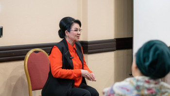 Фотография к новости: «Нәтижеге мұнай мен газ емес, білім экономикасы жеткізеді». Салтанат Тұрсынбекова зияткерлік меншікті қорғау туралы айтты